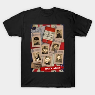Dad's army t shirt deals